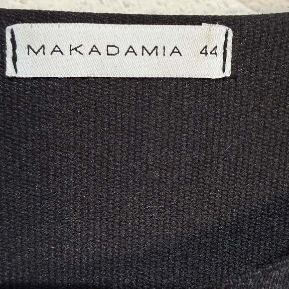 Makadamia charcoal Long Sleeve Shift Dress size 44 Large - Picture 4 of 8